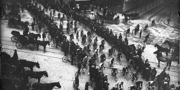 Una etapa del Tour de 1906
